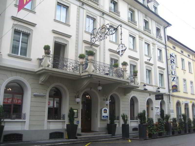 Hotel Weisses Kreuz Bregenz Buitenkant foto